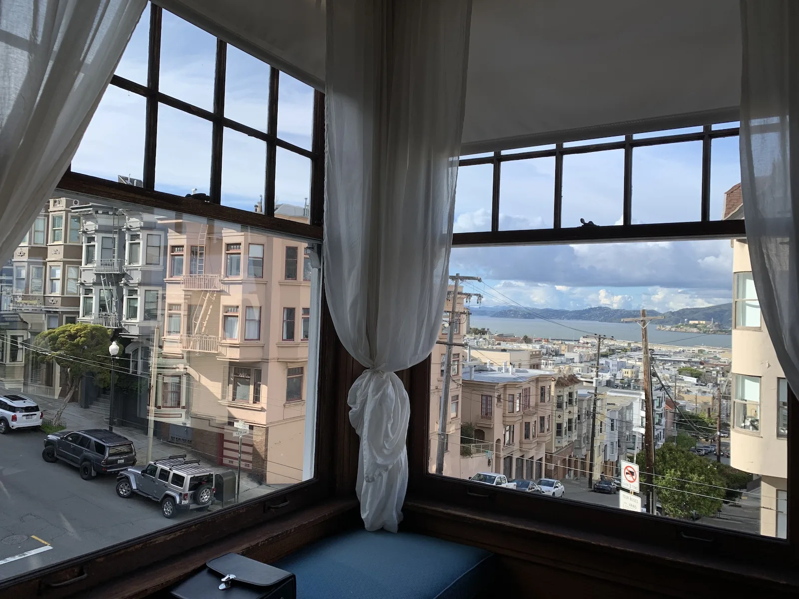 ... and back in San Francisco