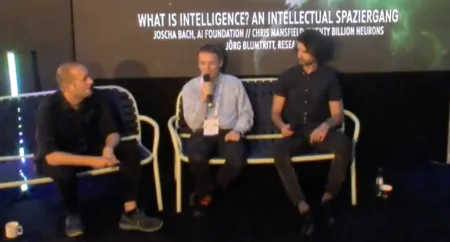What is Intelligence? An intellectual Spaziergang with Joscha Bach,  Chris Mansfield, and Joerg Blumtritt.