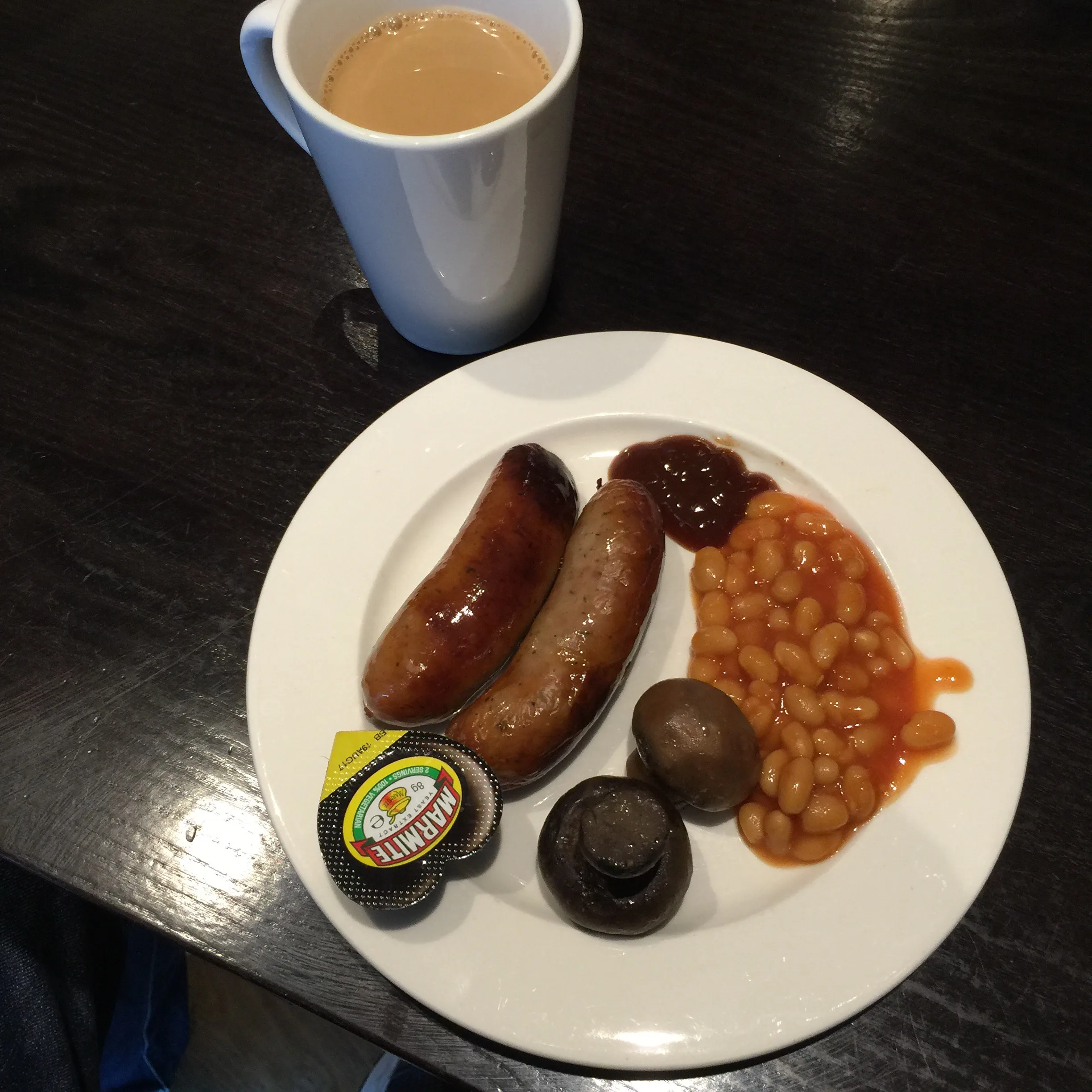 Full English (lacking black pudding)